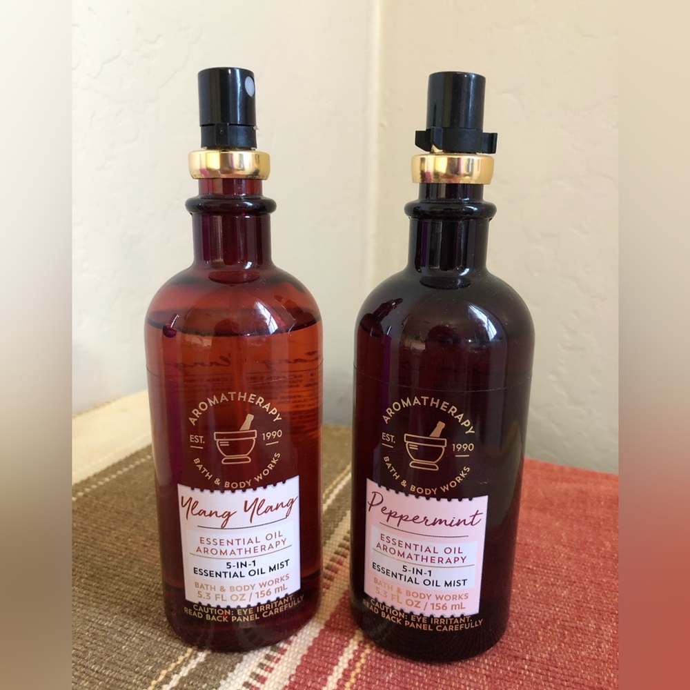 Bath and Body Works Aromatherapy Essential 5-1 oil Mist Ylang Ylang Peppermint 2